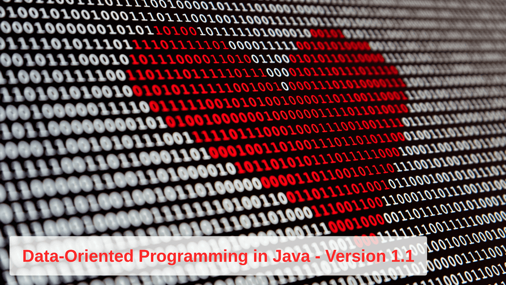 Data-Oriented Programming in Java - Version 1.1 // nipafx